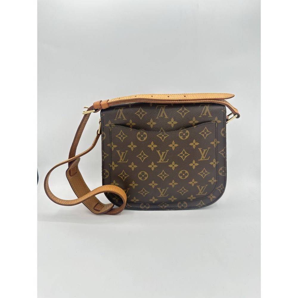 Louis Vuitton Saint Cloud GM Monogram Crossbody  Bag Gold Hardware - Picture 4 of 14